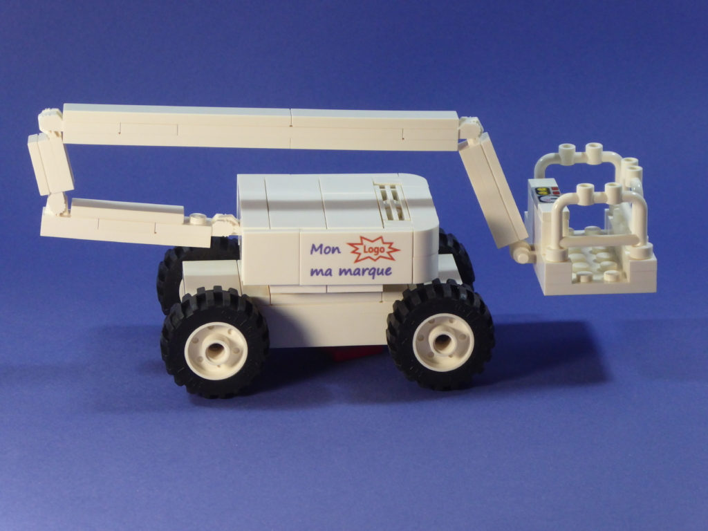 Arbeitsbühne auf Lego® steinen