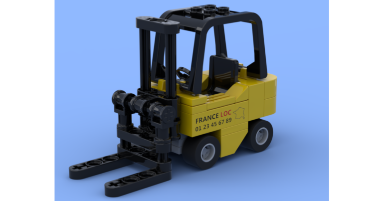 Petit chariot élévateur
