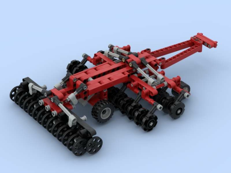 Déchaumeur à disque en briques Lego®