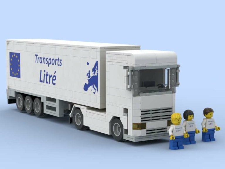 Semi-remorque en briques Lego®