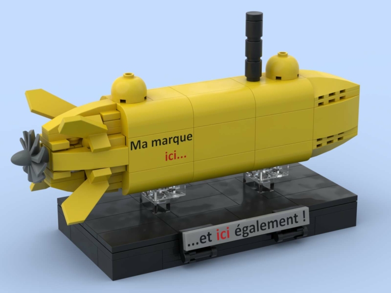 Le sous-marin en briques Lego®
