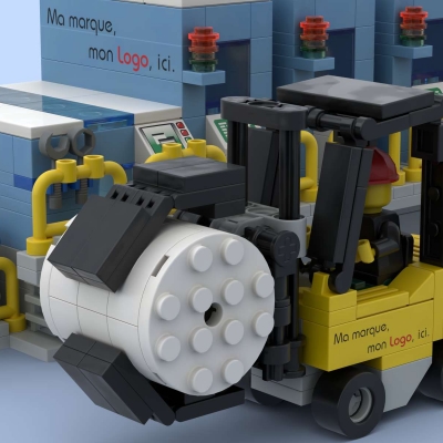 Modèle sur mesure en briques Lego®