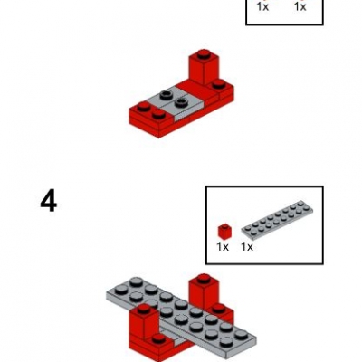 The fork lift truck building instructions